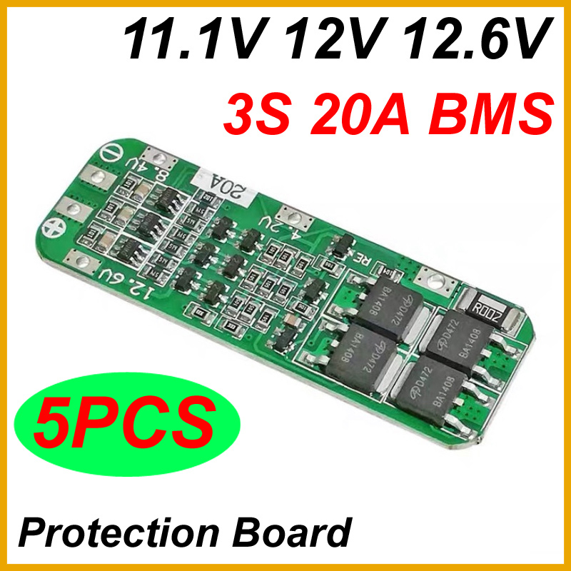 Li Ion Charger Module - Плата защиты BMS 3S 20A 25W