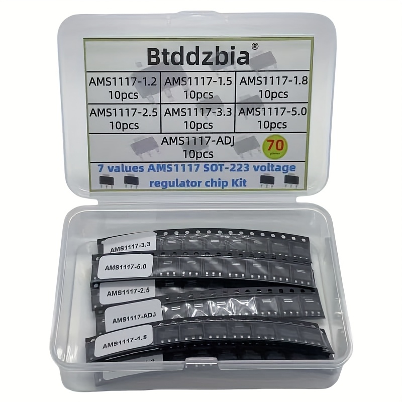 Ams1117 Module - Комплект из 70 шт., комплект регулятора
