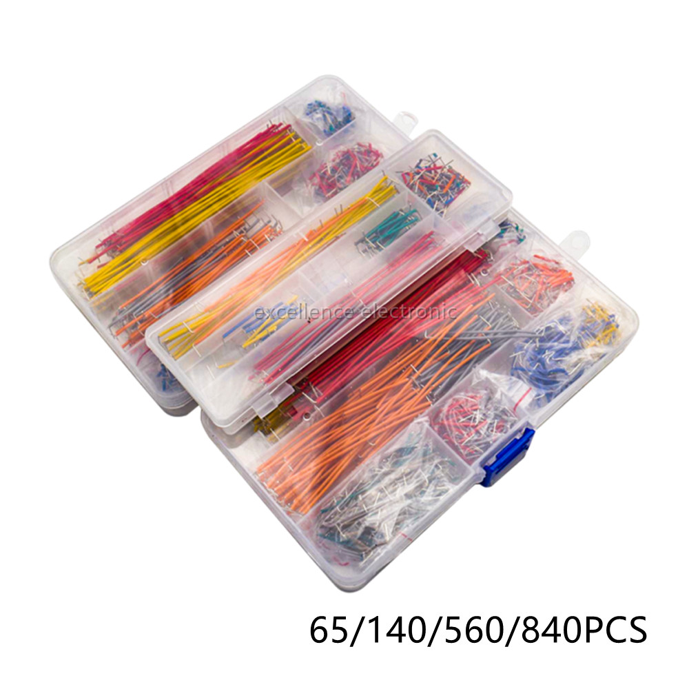 Jumper Wire Kit - 65/140/560/840 шт./кор. перемычки для макетной платы