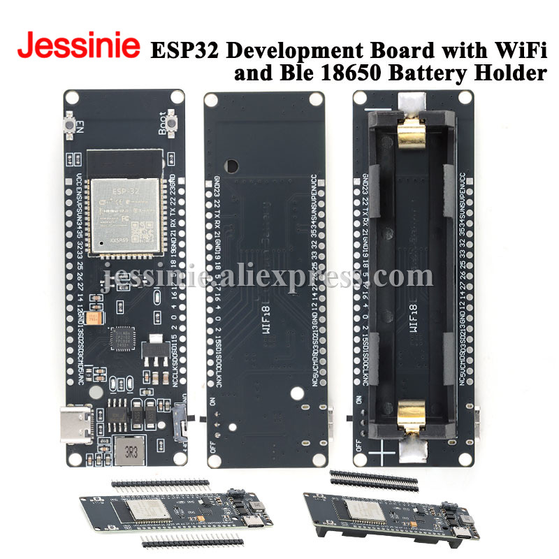 Esp32 Battery Holder Lipo - Плата разработки ESP32 с Wi-Fi, Bluetooth
