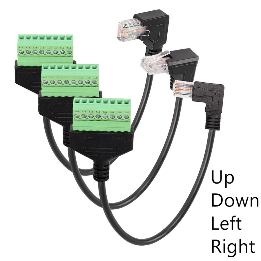 Screw Terminal Block - Разъем Rj45 для винтовой клеммной колодки