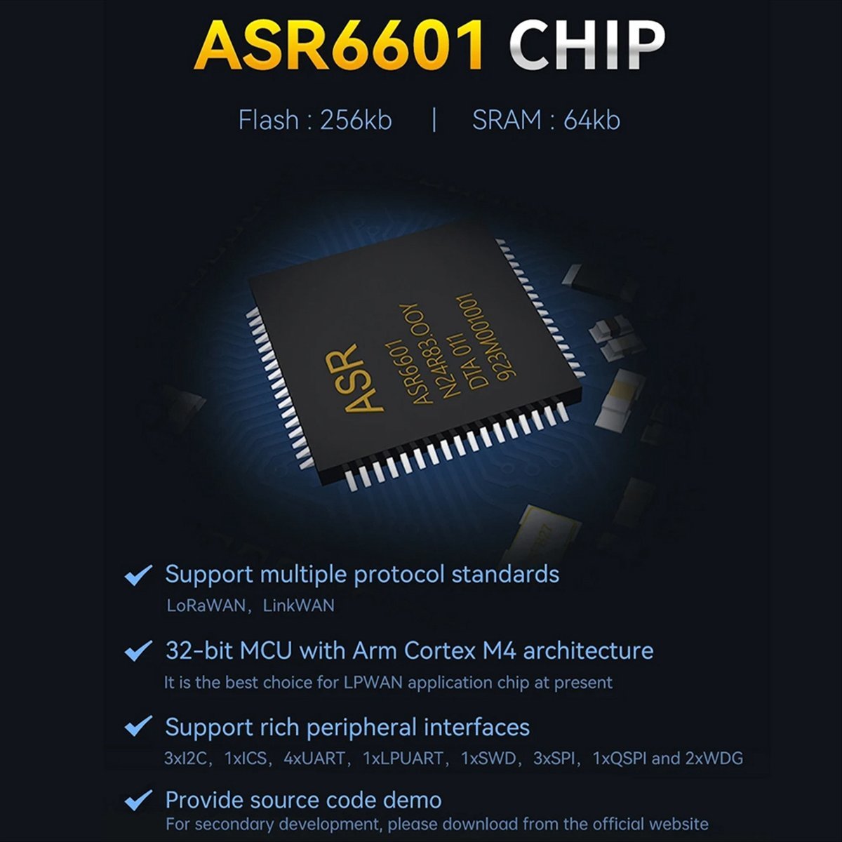 Ipex Connector - Модуль LoRa A73T LoRaWAN SoC E78-868LN22S