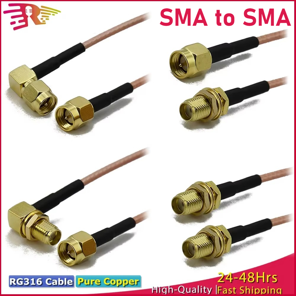 Jumper Wire Kit - Премиум RG316 SMA к SMA штекерному
