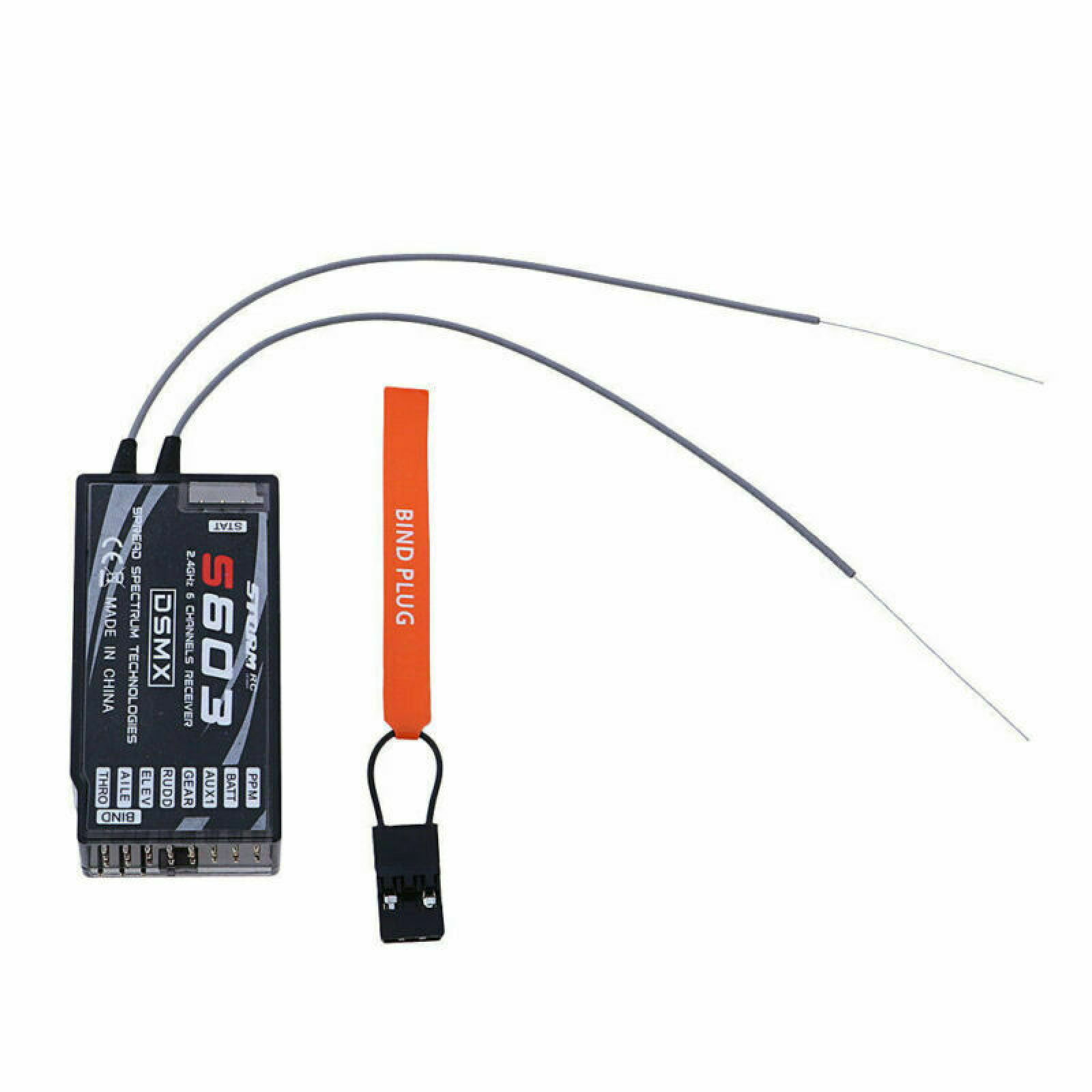 6-канальный приемник PPM S603  – обзор и цена Antenna 2.4Ghz