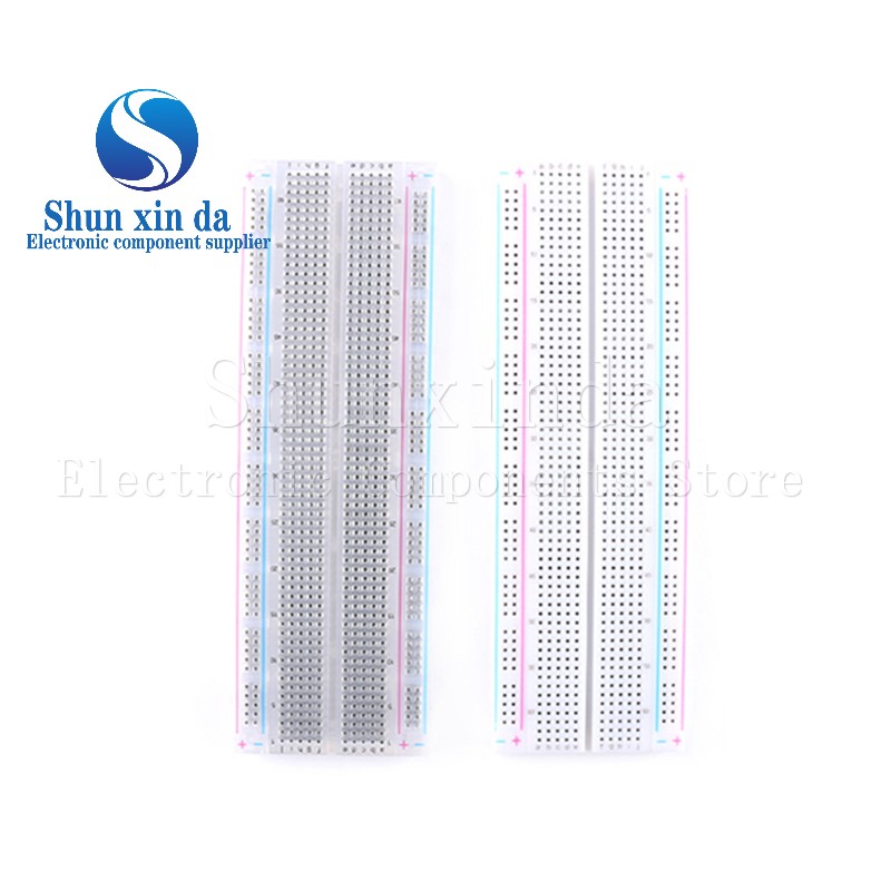 Макетная плата MB102 MB-102 16 – обзор и цена Breadboard 400 Point