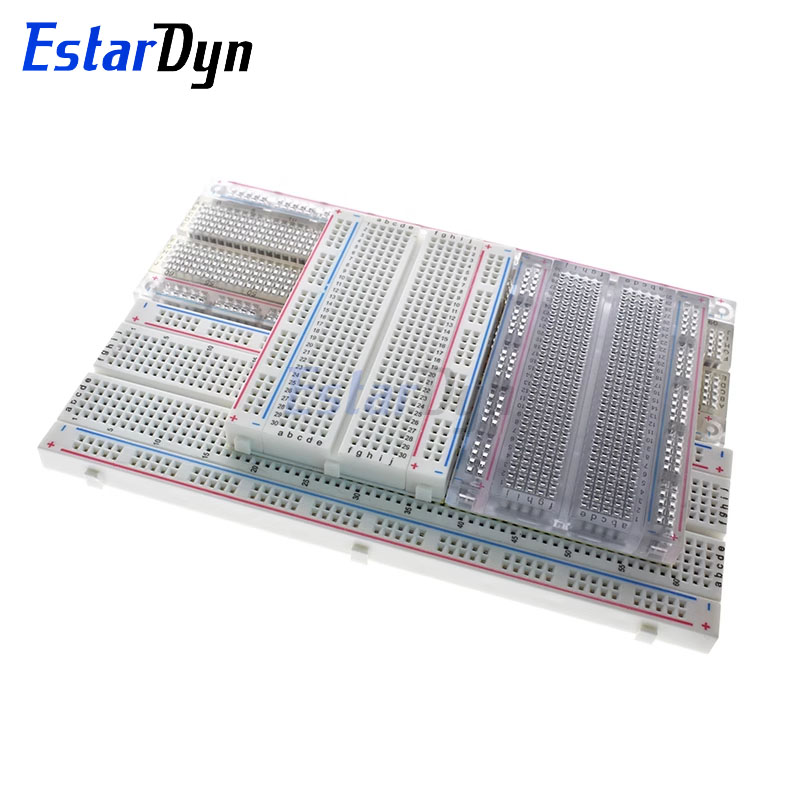 Макетная плата Estardyn MB102  – обзор и цена Breadboard 400 Point
