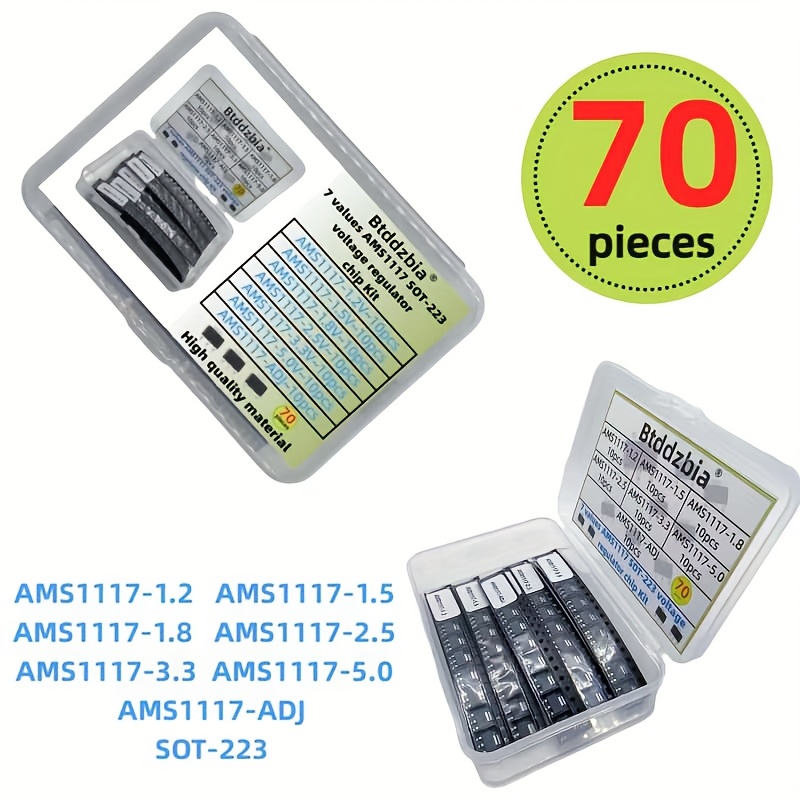 Комплект из 70 шт., комплект р – обзор и цена Ams1117 Module