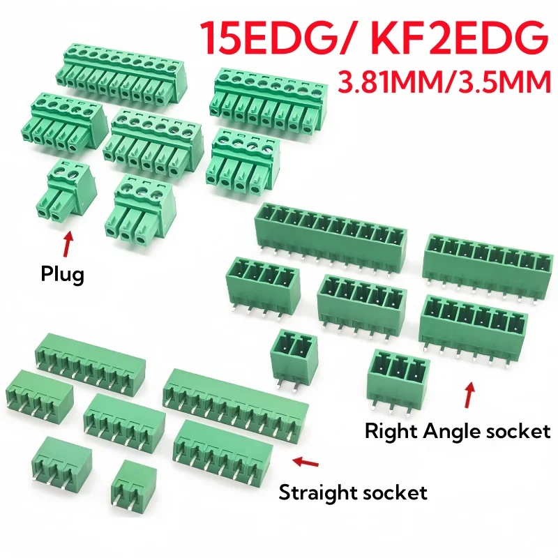 15EDG 3.81MM 3.5MM KF2EDG Разъ – обзор и цена Screw Terminal Block