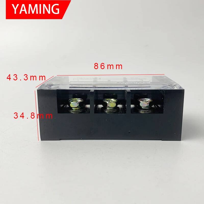 2 шт. TBC-1003 100А 3P 600В 6- – обзор и цена Screw Terminal Block