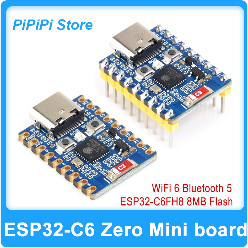 Плата для разработки ESP32-C6  – обзор и цена Antenna 2.4Ghz