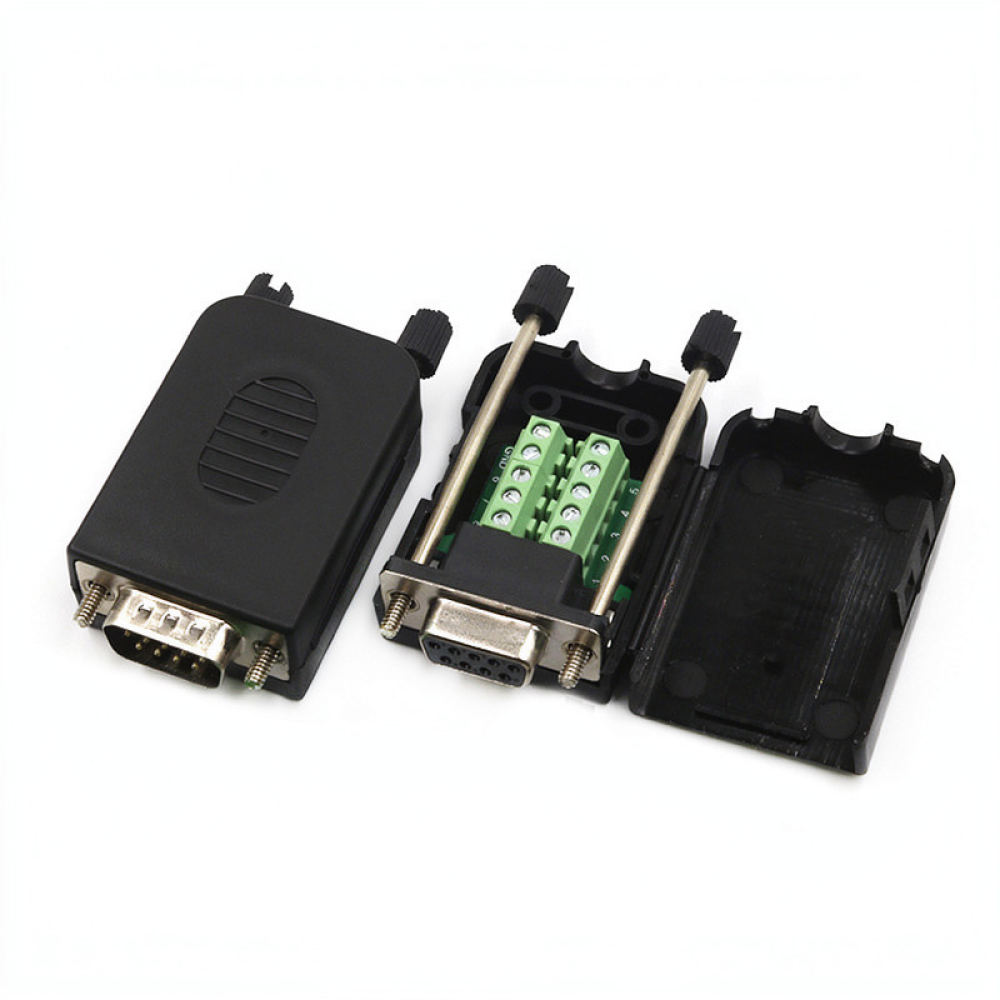 Беспаечный разъем DB9 для пром – обзор и цена Screw Terminal Block