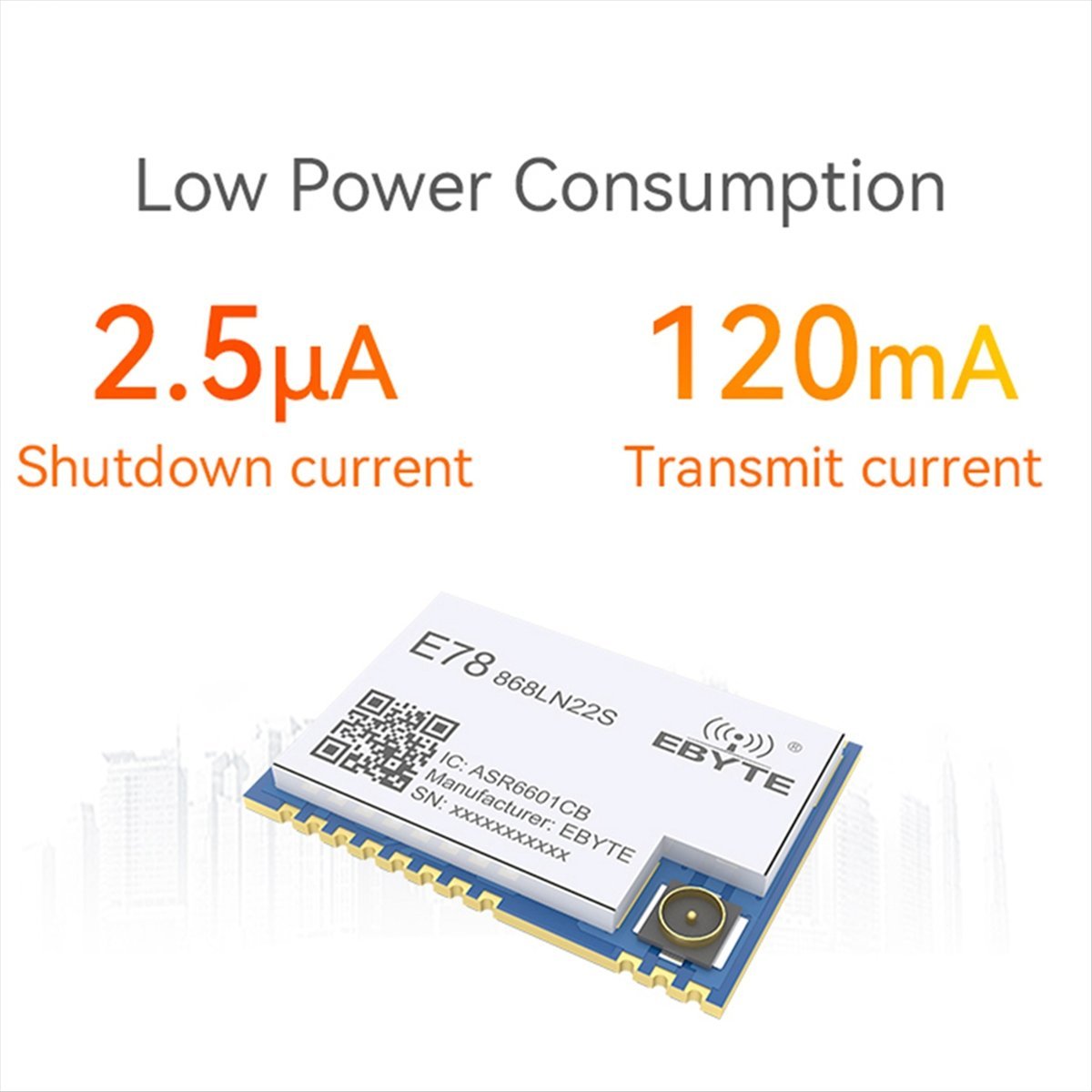Модуль LoRa A73T LoRaWAN SoC E – обзор и цена Ipex Connector