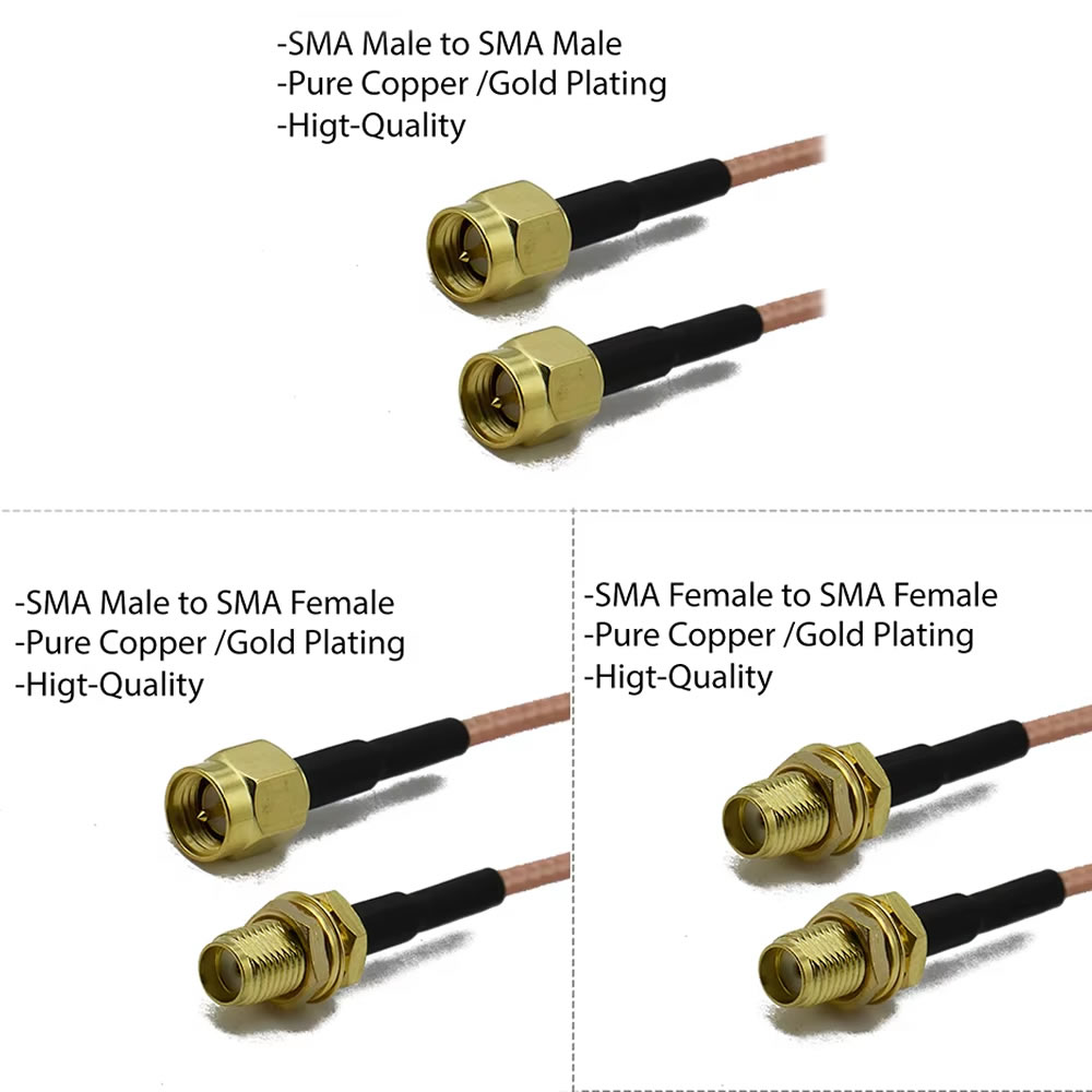 Премиум RG316 SMA к SMA штекер – обзор и цена Jumper Wire Kit