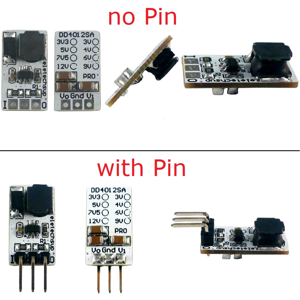 Комплект из 3 миниатюрных DC-D – обзор и цена Ams1117 Module